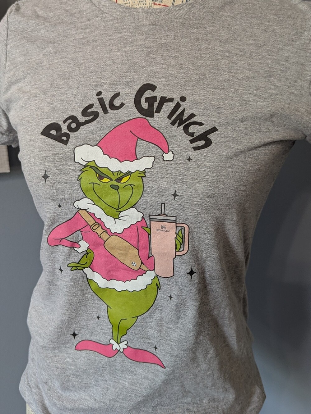 Basic Grinch Top - Lululemon & Stanley
